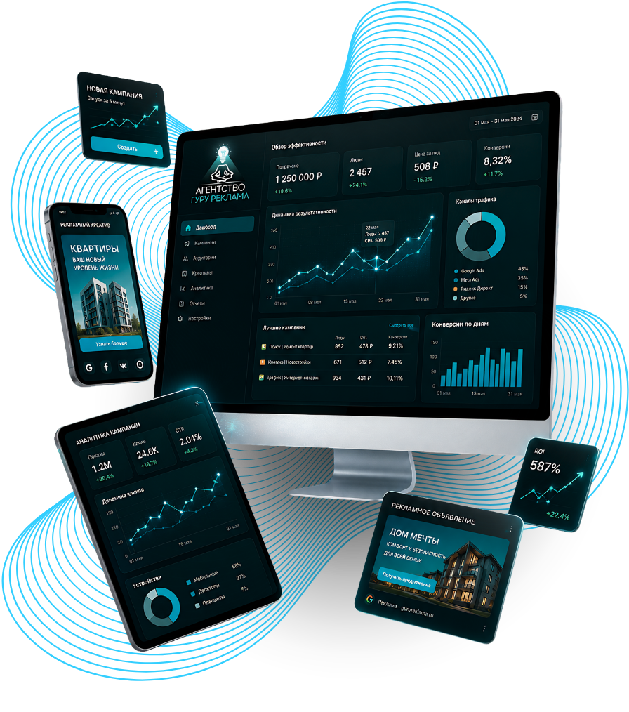 О КОМПАНИИ GURU ADS